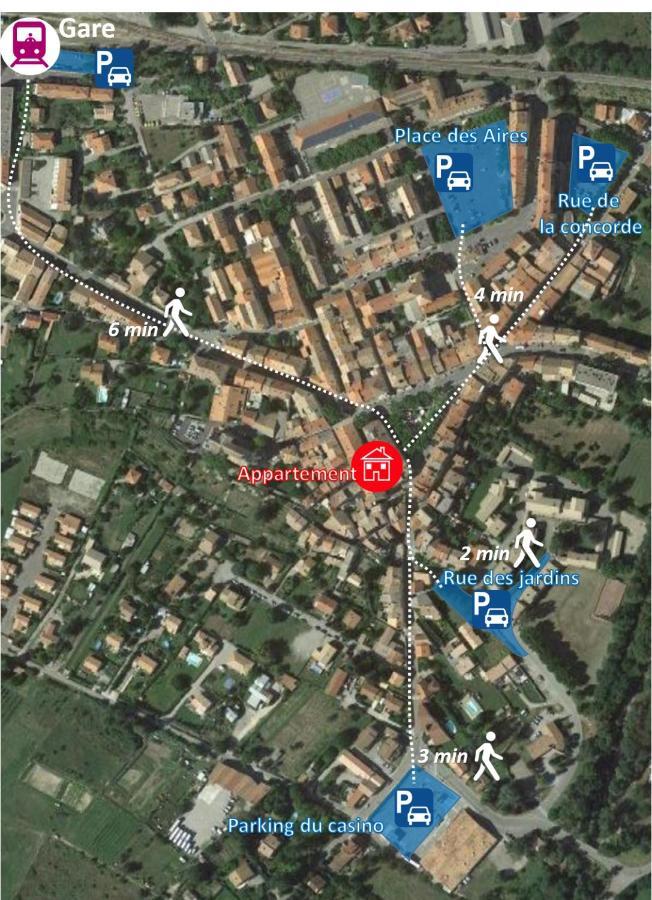 Appartement 4 pers plein centre ville, wifi, balcon Laragne-Monteglin Extérieur photo